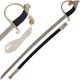 Medieval Warrior C.S.A Cavalry Civil War Officer Sword CSA Etching Blade